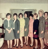 Alpha Omega Chapter officers, 1967-1968